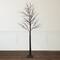 6ft. Pre-Lit Brown Twig Christmas Tree, Warm White LED Lights